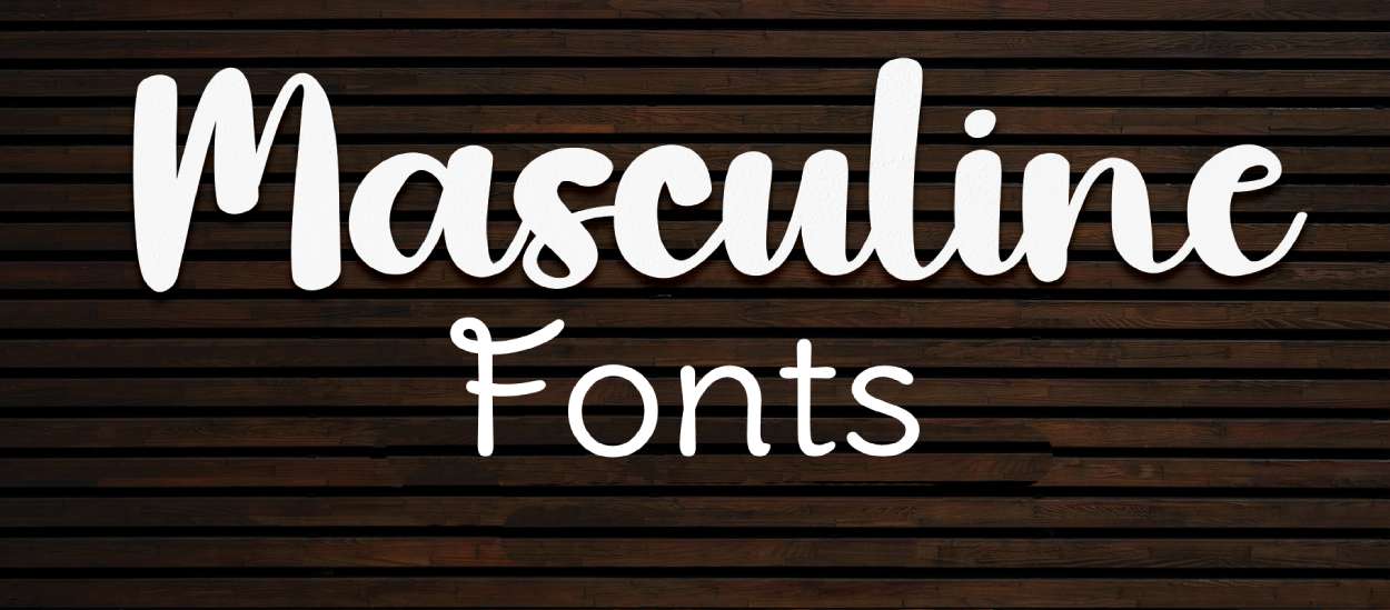 Manly Fonts - Free Commercial Use | Manly fonts, Scrapbook fonts, Free font