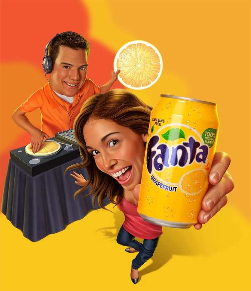 21-7 Fanta Ads: Sparkling Fun and Refreshing Flavors