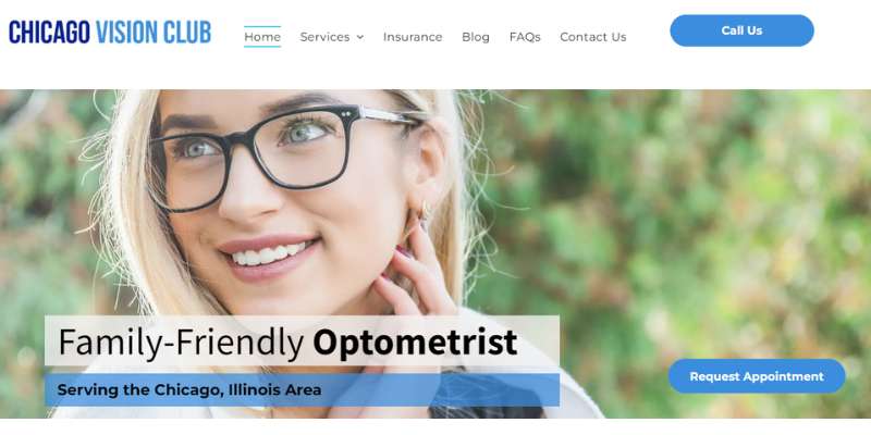 4 Examples of Excellent Optometrist Websites (12 Designs)