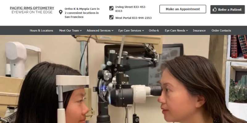 9 Examples of Excellent Optometrist Websites (12 Designs)