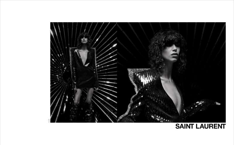 14-13 Saint Laurent Ads: Rock the World with Edgy Fashion
