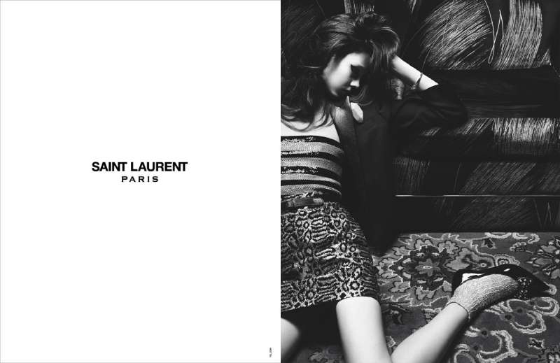 19-13 Saint Laurent Ads: Rock the World with Edgy Fashion