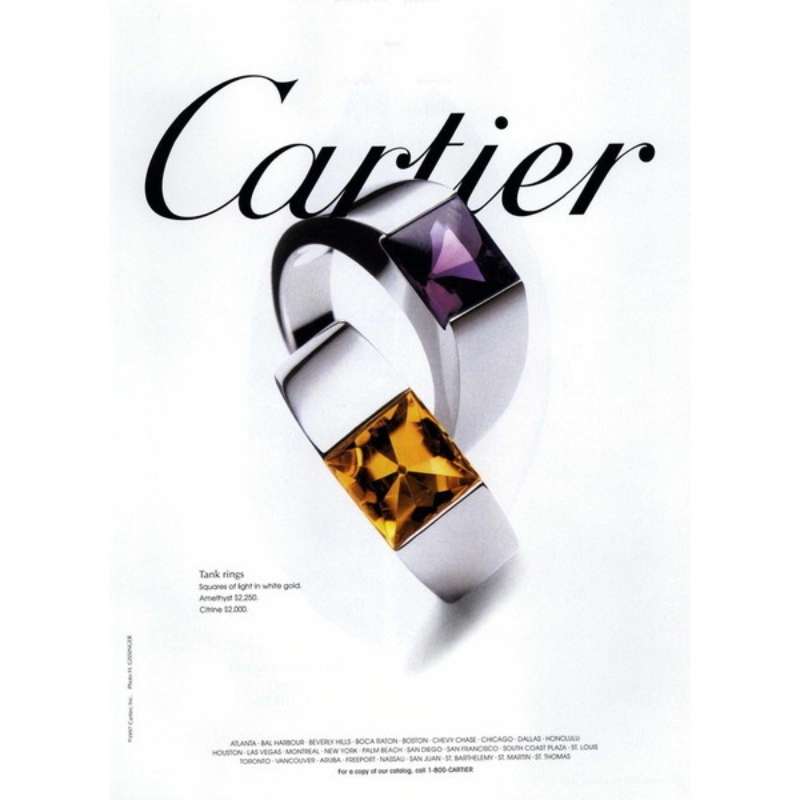 22-8 Cartier Ads: Exquisite Timepieces and Fine Jewelry