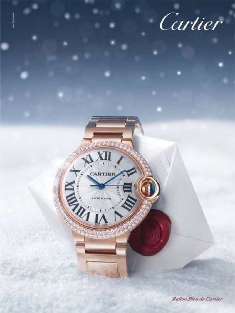 25-8 Cartier Ads: Exquisite Timepieces and Fine Jewelry