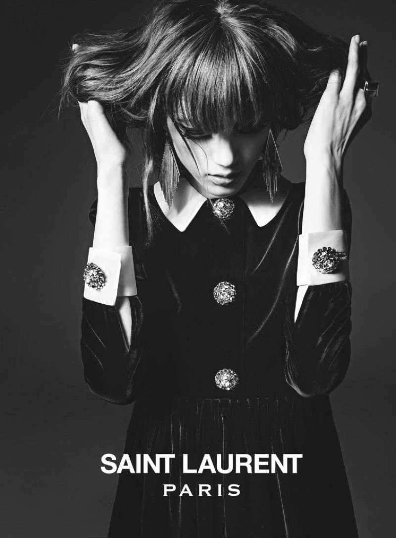 3-13 Saint Laurent Ads: Rock the World with Edgy Fashion