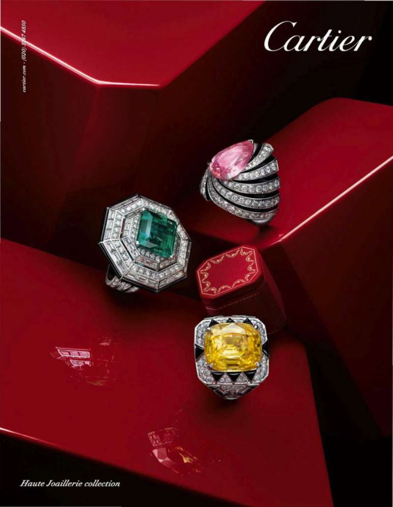 5-8 Cartier Ads: Exquisite Timepieces and Fine Jewelry