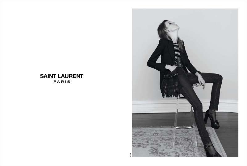 9-13 Saint Laurent Ads: Rock the World with Edgy Fashion
