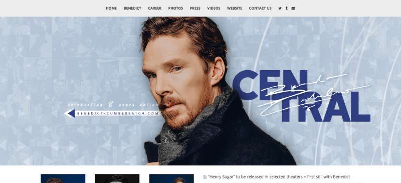 BENEDICT-CUMBERBATCH Best Actor Websites To Use As Inspiration For Creating One