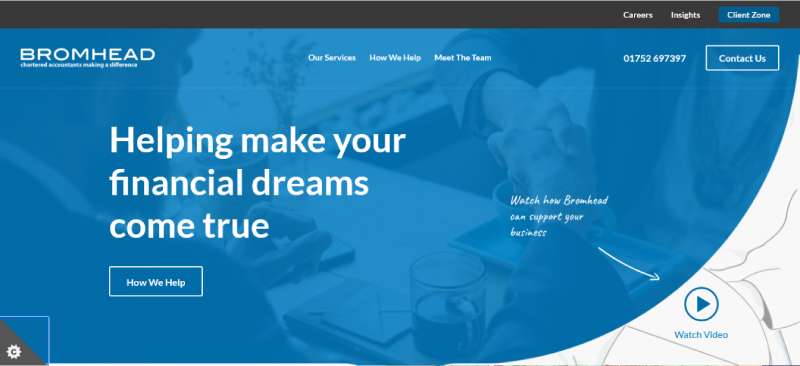 BROMHEAD-CHARTERED-ACCOUNTANTS The Best Accountant Website Design Examples and Inspiration