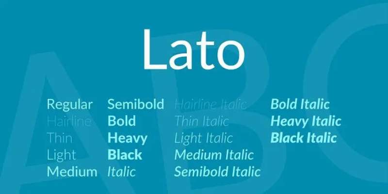 Lato-1 Blogging Brilliance: The 30 Best Fonts for Blogs