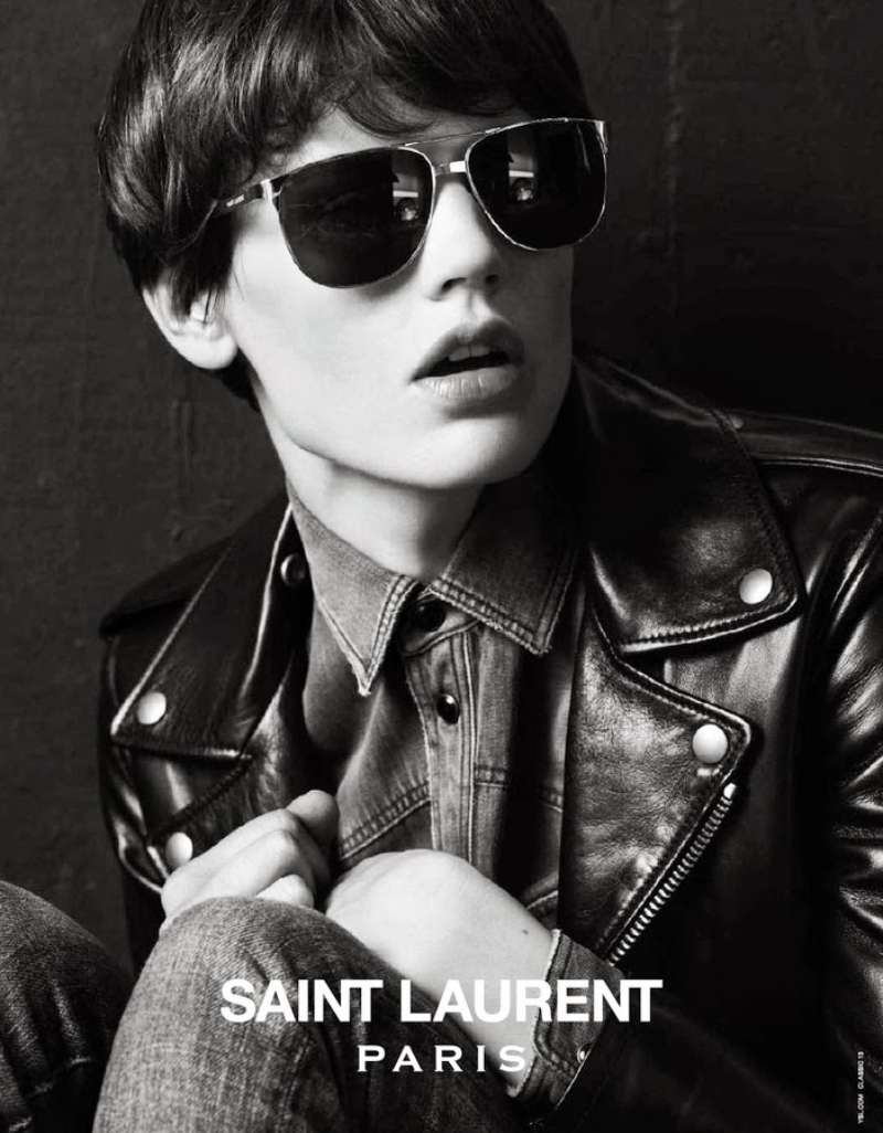 a10 Saint Laurent Ads: Rock the World with Edgy Fashion