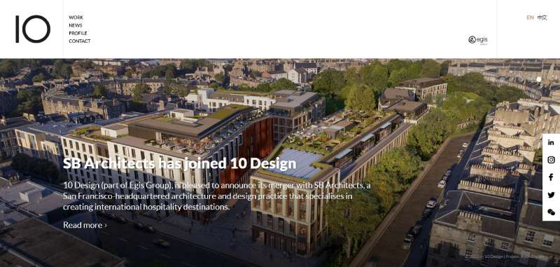 10-Designs-1 Architecture Website Design Inspiration: 25 Examples