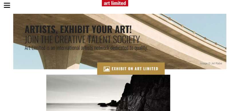 Art-Limited 20 Art Portfolio Website Design Examples