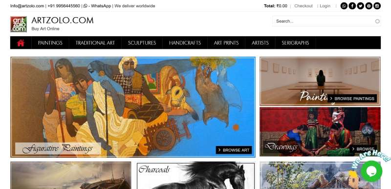 ArtZolo 20 Art Portfolio Website Design Examples