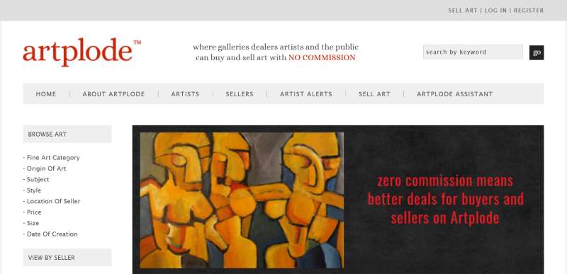 Artplode 20 Art Portfolio Website Design Examples