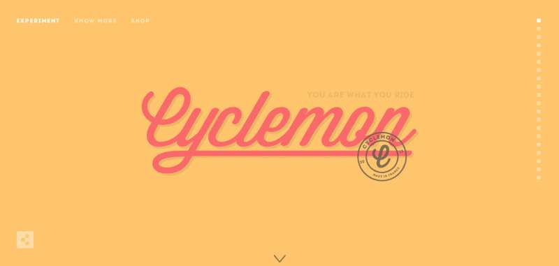 Cyclemon 19 Aesthetic Websites Design Examples to Inspire You