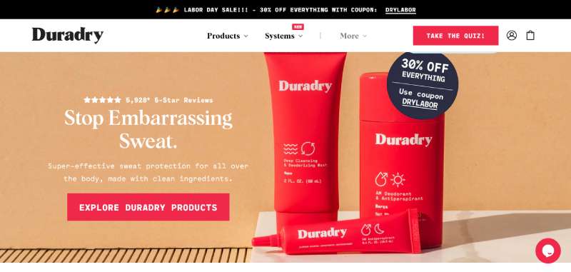 Duradry 19 Aesthetic Websites Design Examples to Inspire You