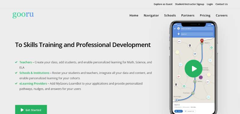Gooru Website Design for Teachers: 26 Examples