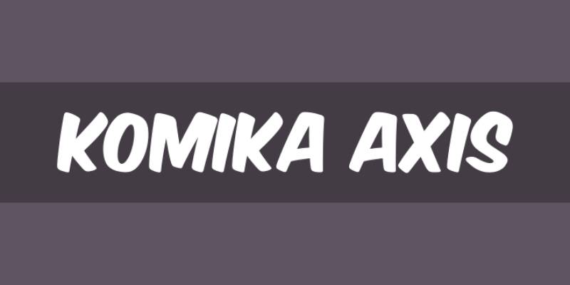Komika-Axis TikTok Typography: The 16 Best Fonts for TikTok