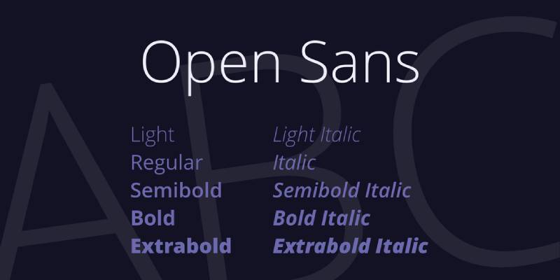 Open-Sans Blogging Brilliance: The 30 Best Fonts for Blogs