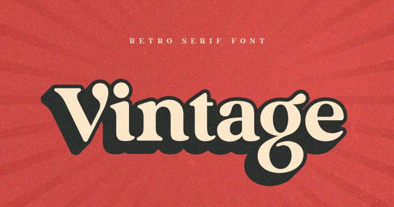 Retro-and-Vintage-Fonts Laser Cutting Clarity: The 25 Best Fonts for Laser Cutting