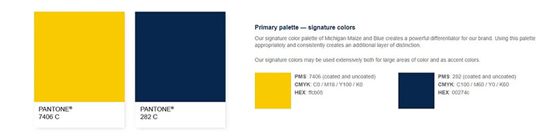 What-colors-are-used-in-the-University-of-Michigan-logo The University Of Michigan Logo History, Colors, Font, And Meaning
