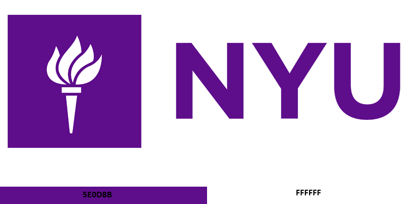 the-colors-of-the-NYU-logo The NYU Logo History, Colors, Font, And Meaning