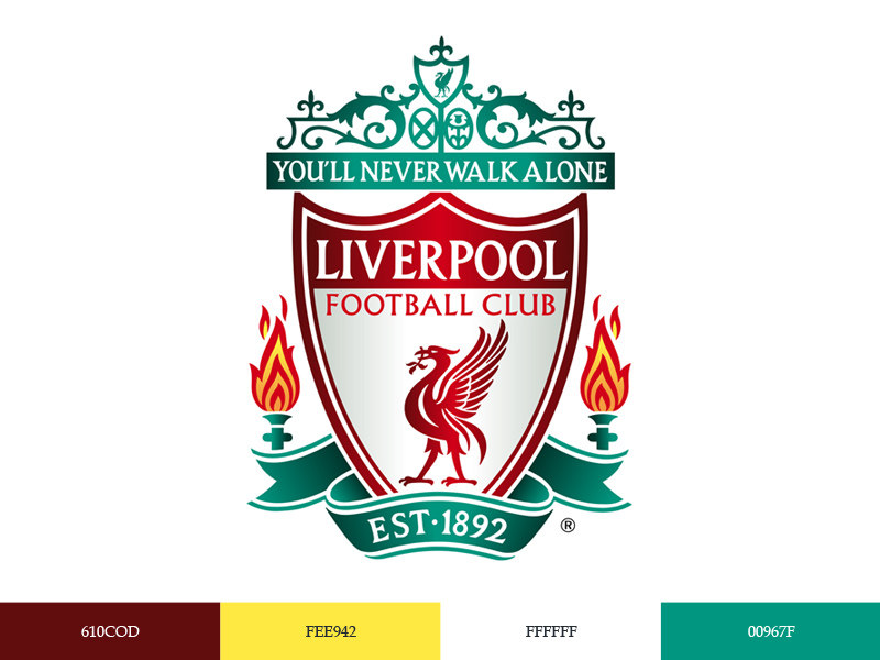 the-colors-of-the-liverpool-logo The Liverpool Logo History, Colors, Font, And Meaning