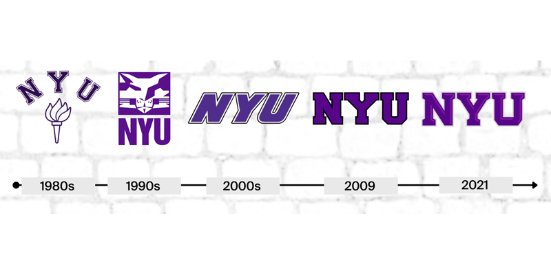 the-history-of-the-NYU-logo The NYU Logo History, Colors, Font, And Meaning