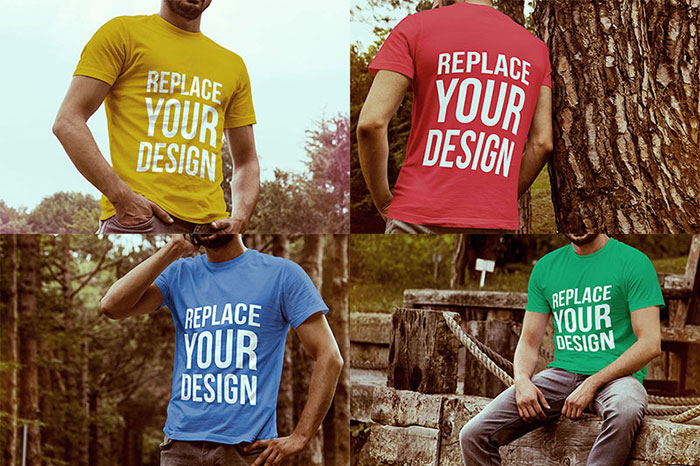 4-free-t-shirt-mock-up-templates 82 FREE T-Shirt Template Options For Photoshop And Illustrator
