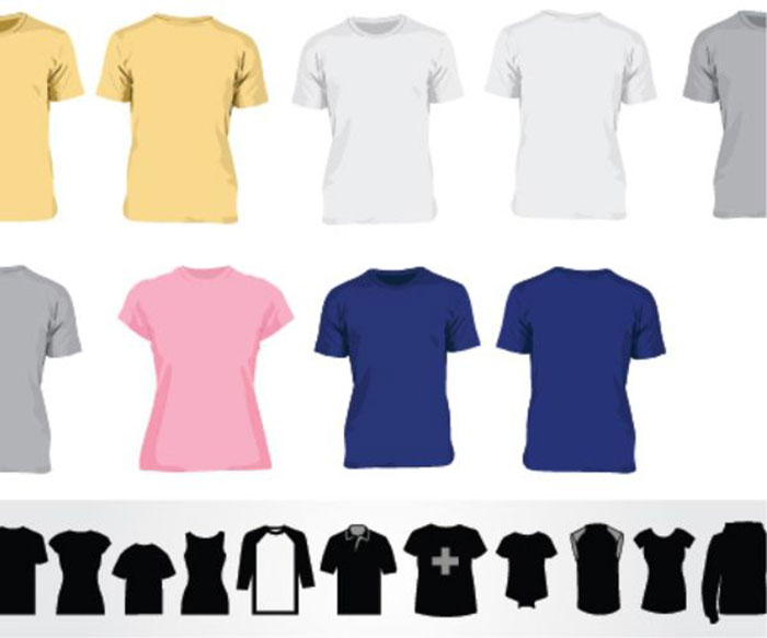 78 82 FREE T-Shirt Template Options For Photoshop And Illustrator