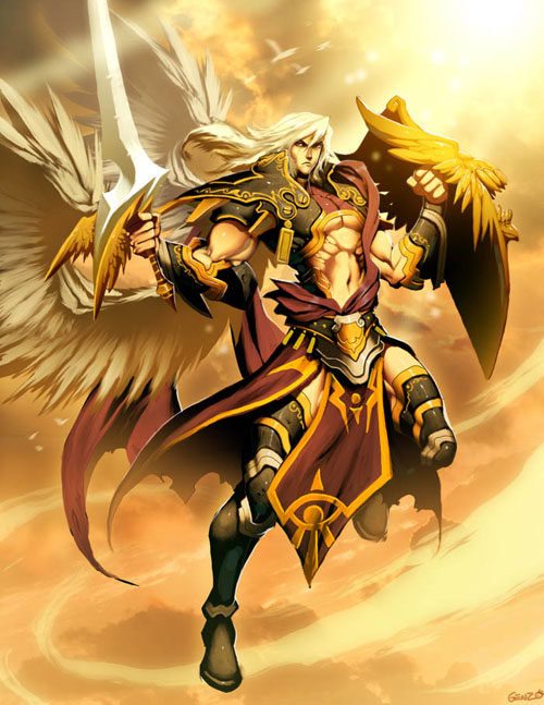 Angel warrior Garciartist 2020  rdrawing