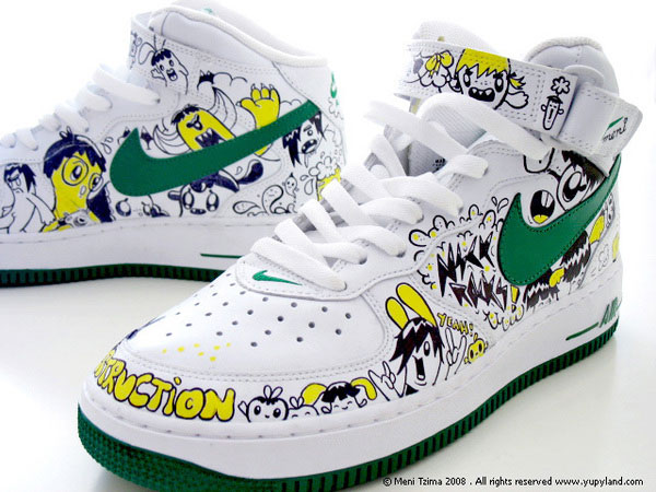 paint your own sneakers