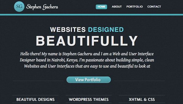 Excellent Graphic Designer Website Designs - 30 Examples